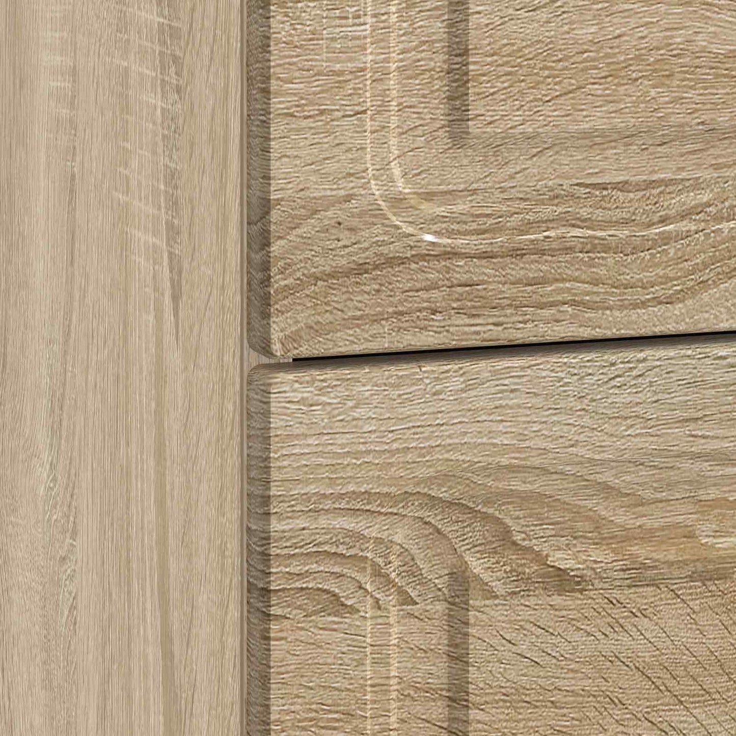 Bedside Cabinet Sonoma Oak 62 x 34.5 x 44.5 cm Engineered Wood