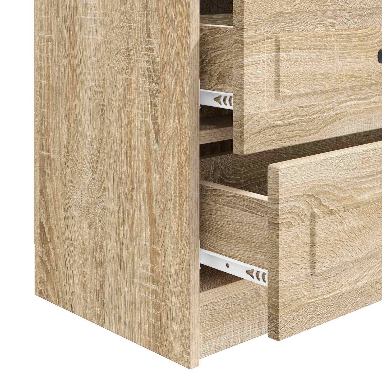 Bedside Cabinet Sonoma Oak 62 x 34.5 x 44.5 cm Engineered Wood