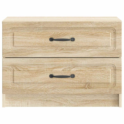 Bedside Cabinet Sonoma Oak 62 x 34.5 x 44.5 cm Engineered Wood