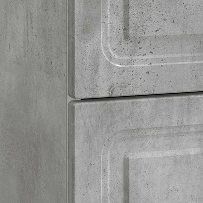 Bedside Cabinet Concrete Grey 62 x 34.5 x 44.5 cm