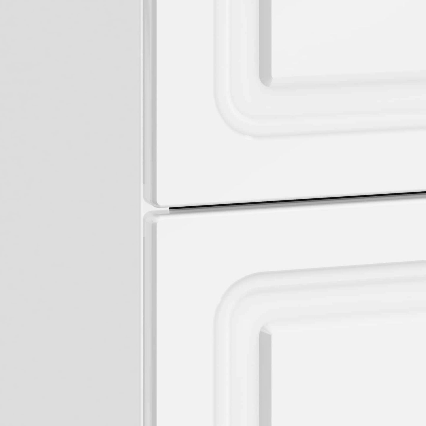 Bedside Cabinet High Gloss White 62 x 34.5 x 44.5 cm