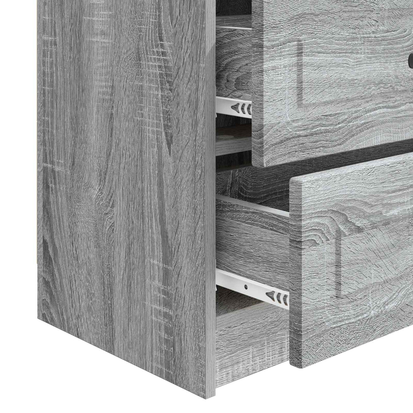 Bedside Cabinet Grey Sonoma 62 x 34.5 x 44.5 cm Engineered Wood