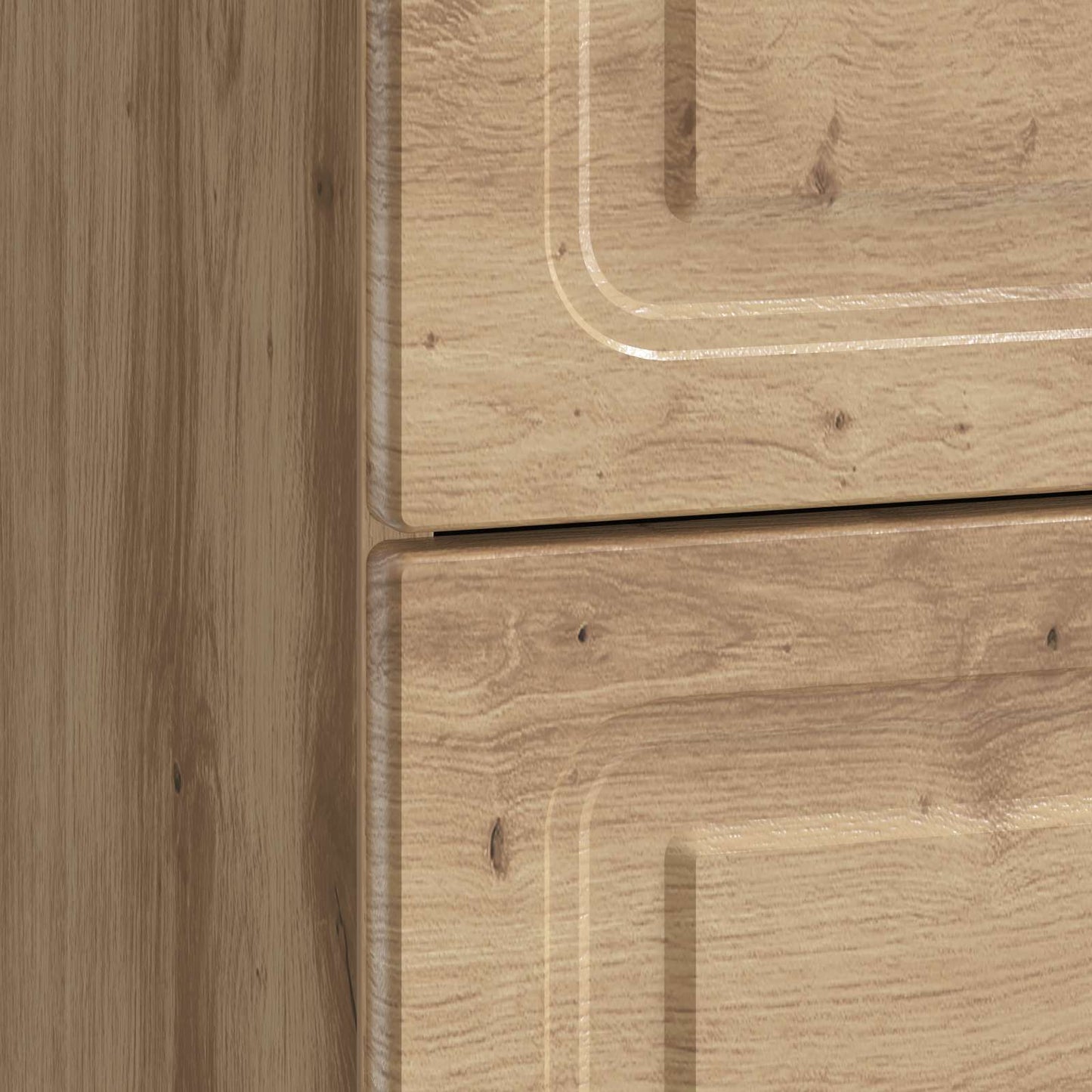 Bedside Cabinet Artisan Oak 62 x 34.5 x 44.5 cm Engineered Wood