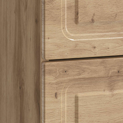 Bedside Cabinet Artisan Oak 62 x 34.5 x 44.5 cm Engineered Wood