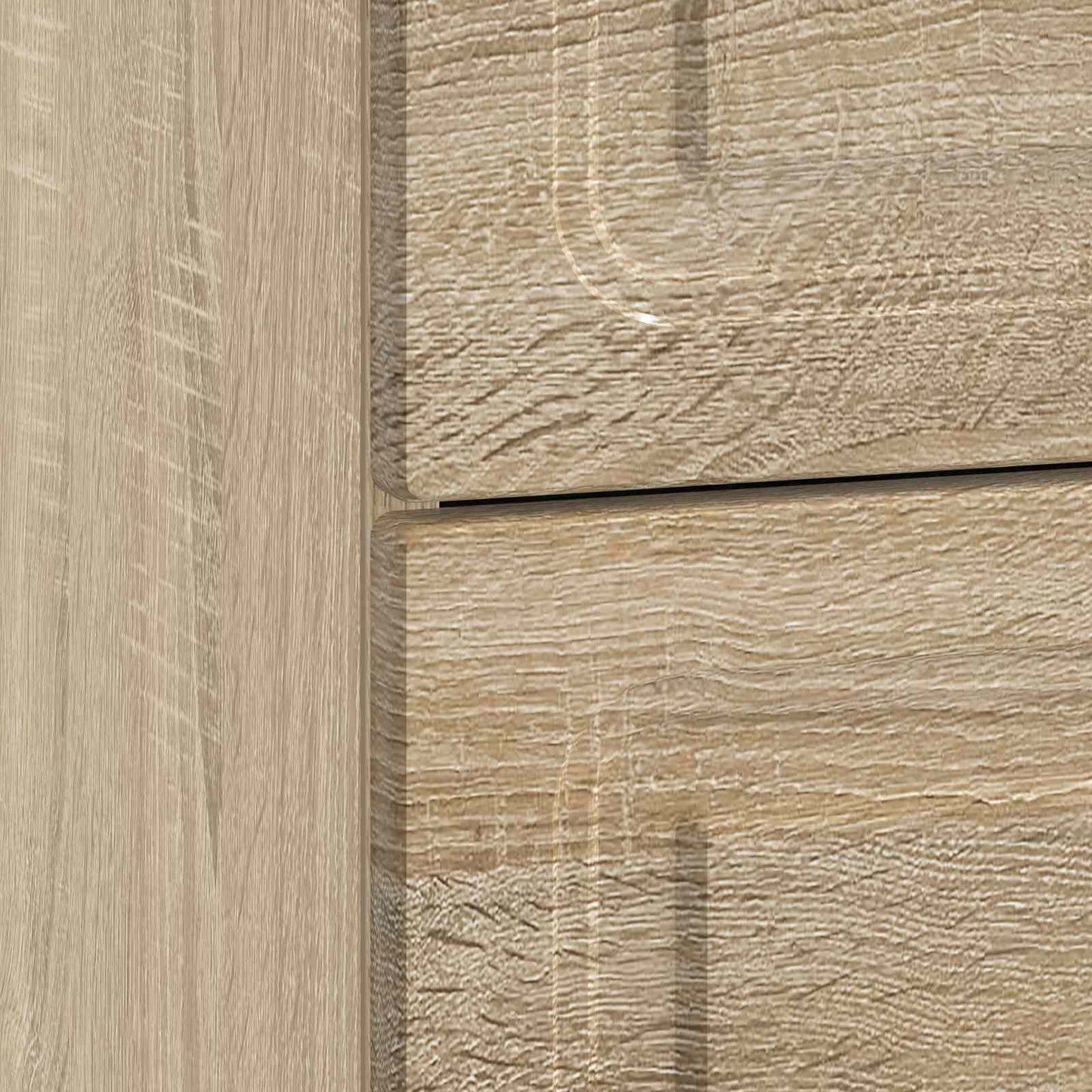 Bedside Cabinet Sonoma Oak 43 x 41 x 63.5 cm Engineered Wood
