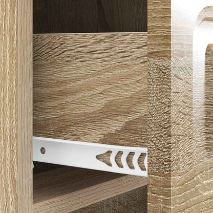 Bedside Cabinet Sonoma Oak 43 x 41 x 63.5 cm Engineered Wood