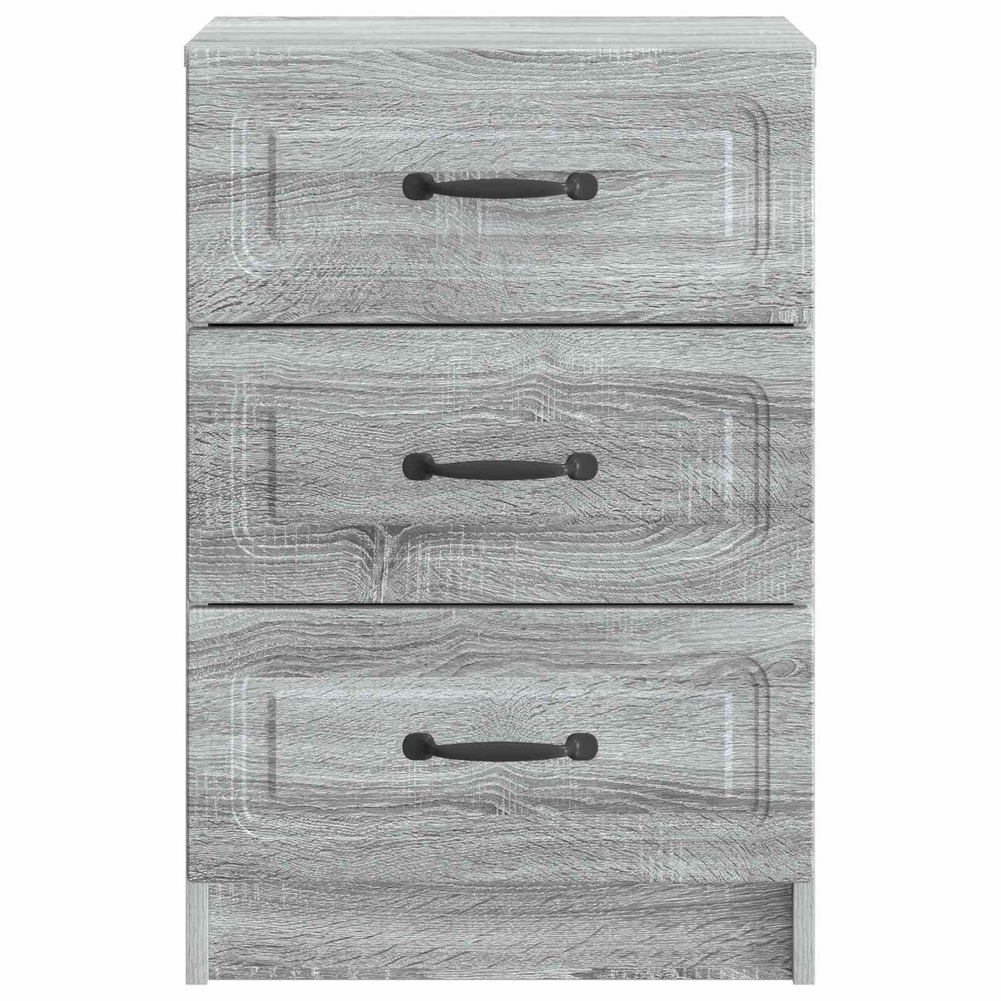 Bedside Cabinet Grey Sonoma 43 x 41 x 63.5 cm Engineered Wood