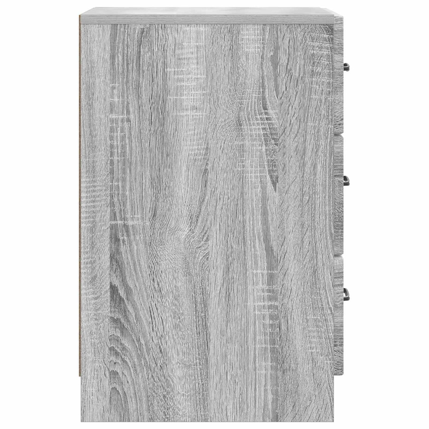 Bedside Cabinet Grey Sonoma 43 x 41 x 63.5 cm Engineered Wood