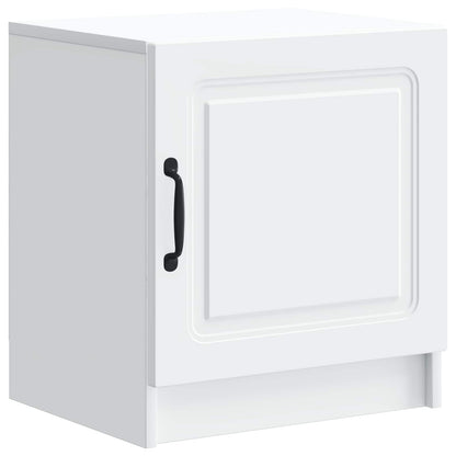 Bedside Cabinet 2 pcs White 43 x 34.5 x 47 cm Engineered Wood
