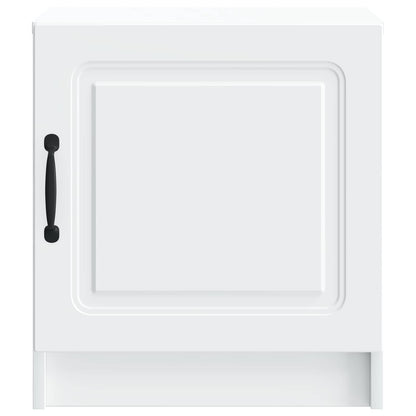 Bedside Cabinet 2 pcs White 43 x 34.5 x 47 cm Engineered Wood