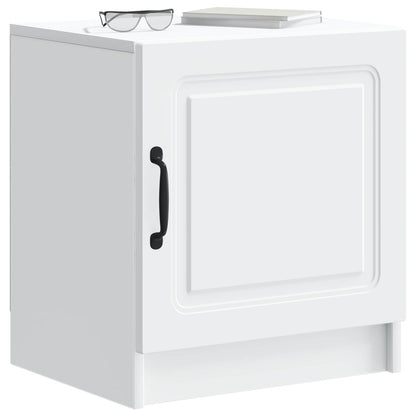 Bedside Cabinet 2 pcs White 43 x 34.5 x 47 cm Engineered Wood