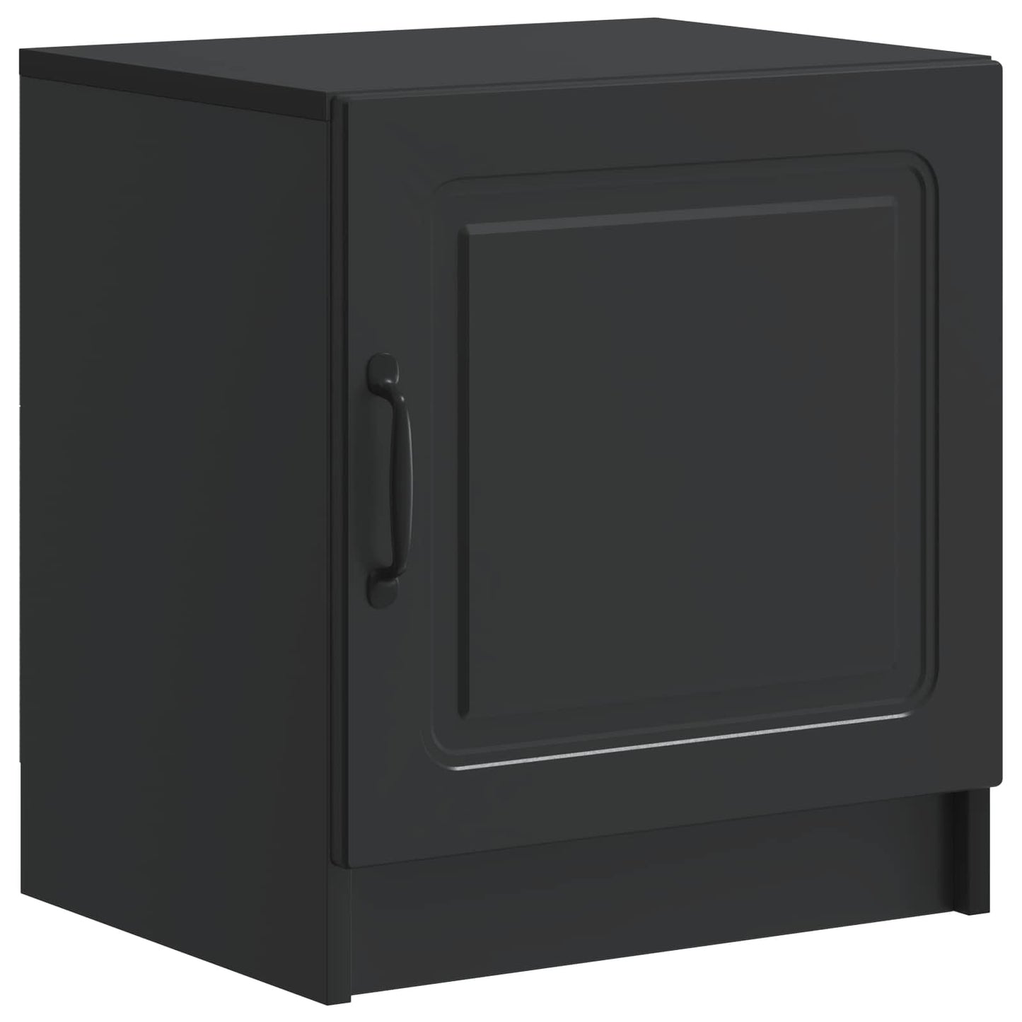 Bedside Cabinet 2 pcs Black 43 x 34.5 x 47 cm Engineered Wood
