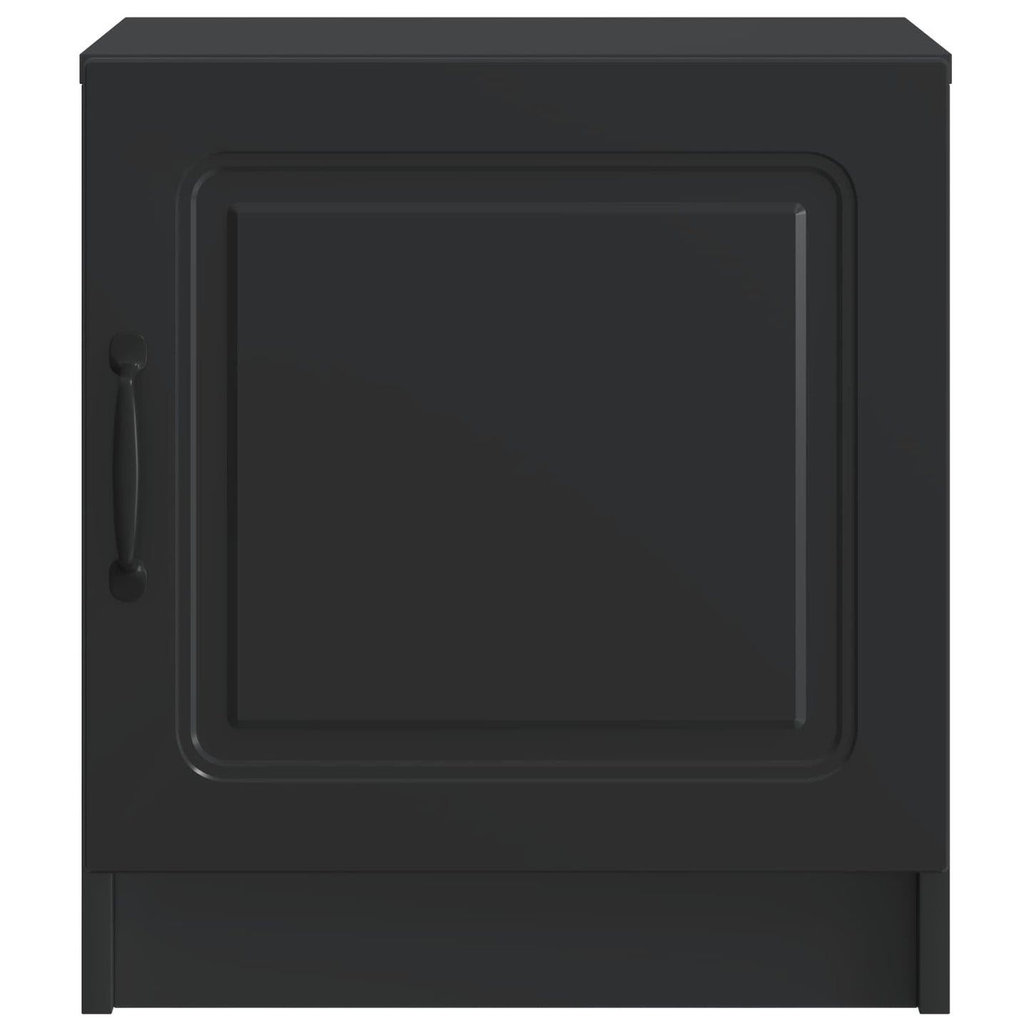 Bedside Cabinet 2 pcs Black 43 x 34.5 x 47 cm Engineered Wood