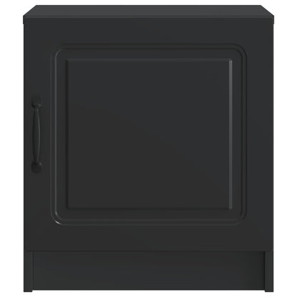 Bedside Cabinet 2 pcs Black 43 x 34.5 x 47 cm Engineered Wood