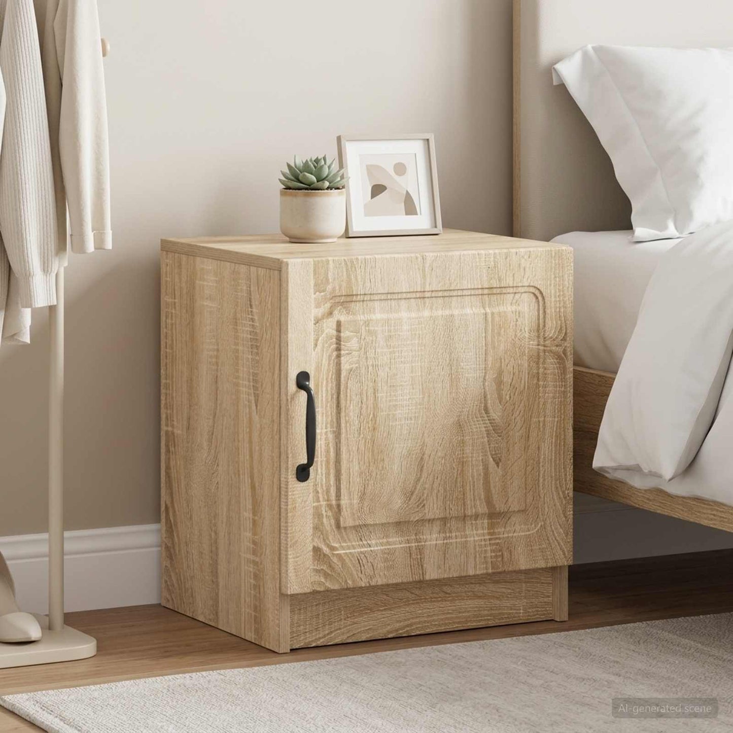 Bedside Cabinet 2 pcs Sonoma Oak 43 x 34.5 x 47 cm