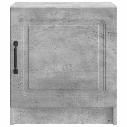 Bedside Cabinet 2 pcs Concrete Grey 43 x 34.5 x 47 cm