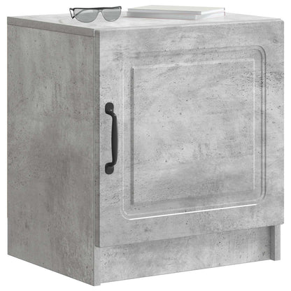 Bedside Cabinet 2 pcs Concrete Grey 43 x 34.5 x 47 cm
