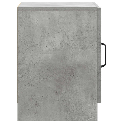 Bedside Cabinet 2 pcs Concrete Grey 43 x 34.5 x 47 cm