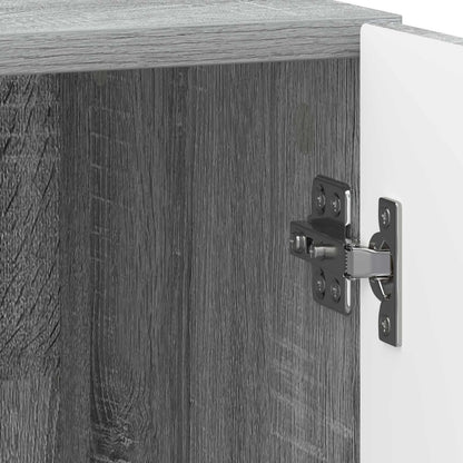 Bedside Cabinet Grey Sonoma 43 x 34.5 x 47 cm Engineered Wood