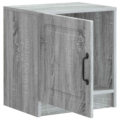 Bedside Cabinet 2 pcs Grey Sonoma 43 x 34.5 x 47 cm