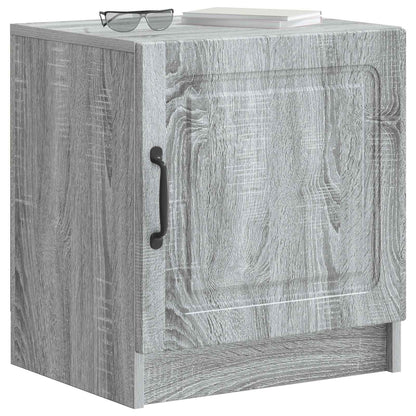 Bedside Cabinet 2 pcs Grey Sonoma 43 x 34.5 x 47 cm