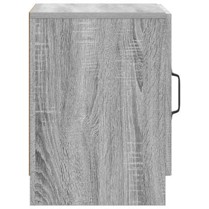 Bedside Cabinet 2 pcs Grey Sonoma 43 x 34.5 x 47 cm