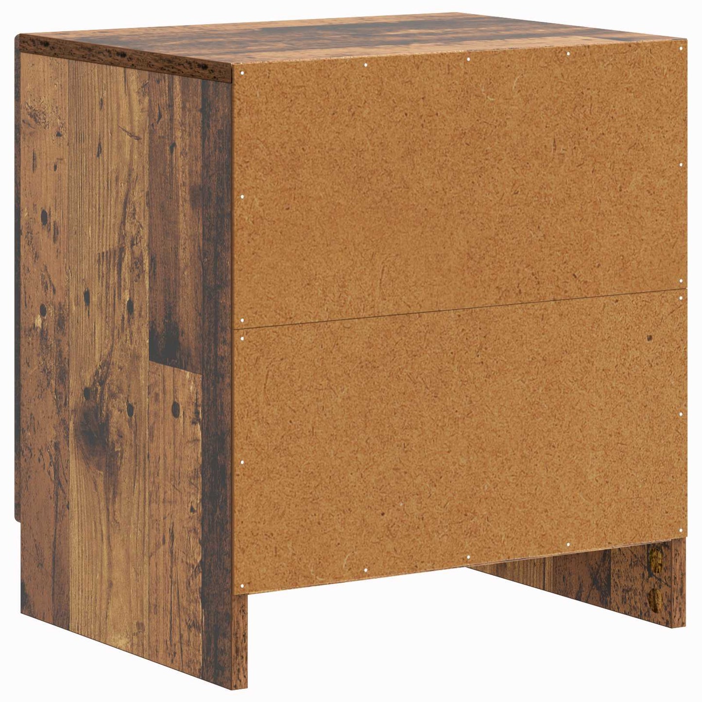 Bedside Cabinet 2 pcs Old Wood 43 x 34.5 x 47 cm