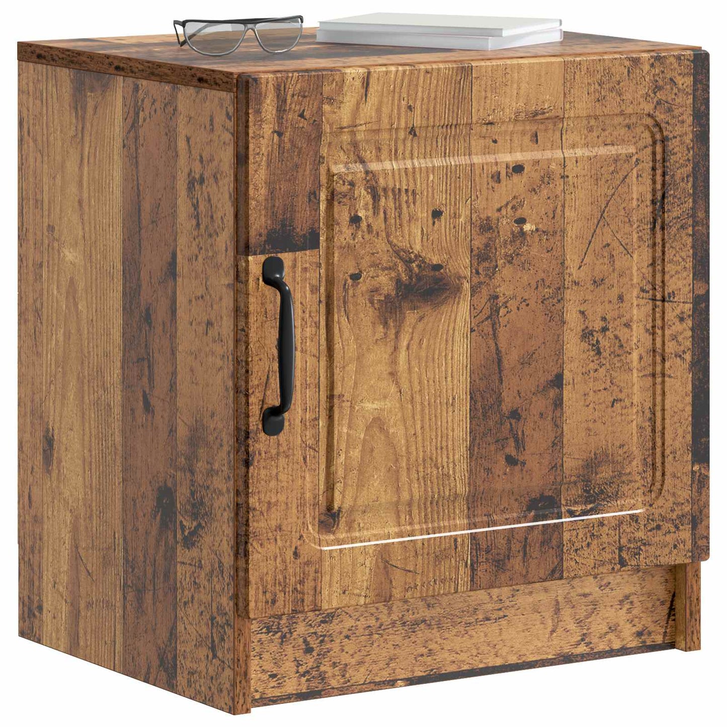 Bedside Cabinet 2 pcs Old Wood 43 x 34.5 x 47 cm