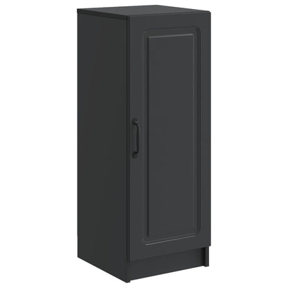 Sideboard Black 33 x 34.5 x 87 cm Engineered Wood