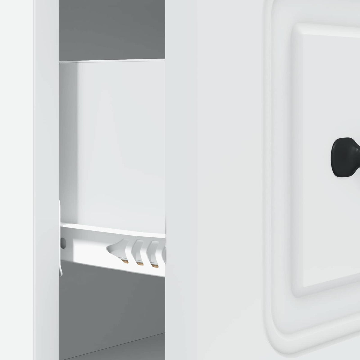 Drawer Cabinet White 66 x 34.5 x 87 cm Engineered Wood