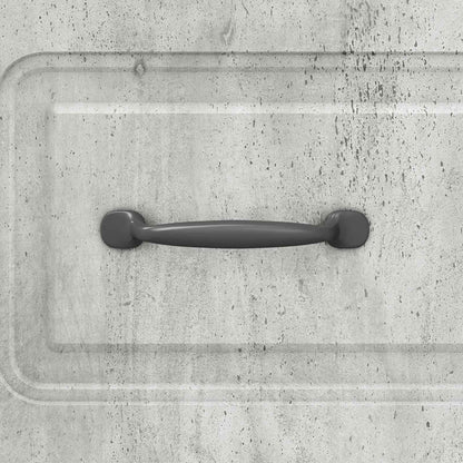 Drawer Cabinet Concrete Grey 66 x 34.5 x 87 cm Engineered Wood
