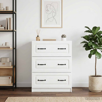 Drawer Cabinet 66 x 34.5 x 87 cm Engineered Wood