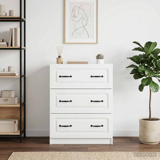 Drawer Cabinet 66 x 34.5 x 87 cm Engineered Wood