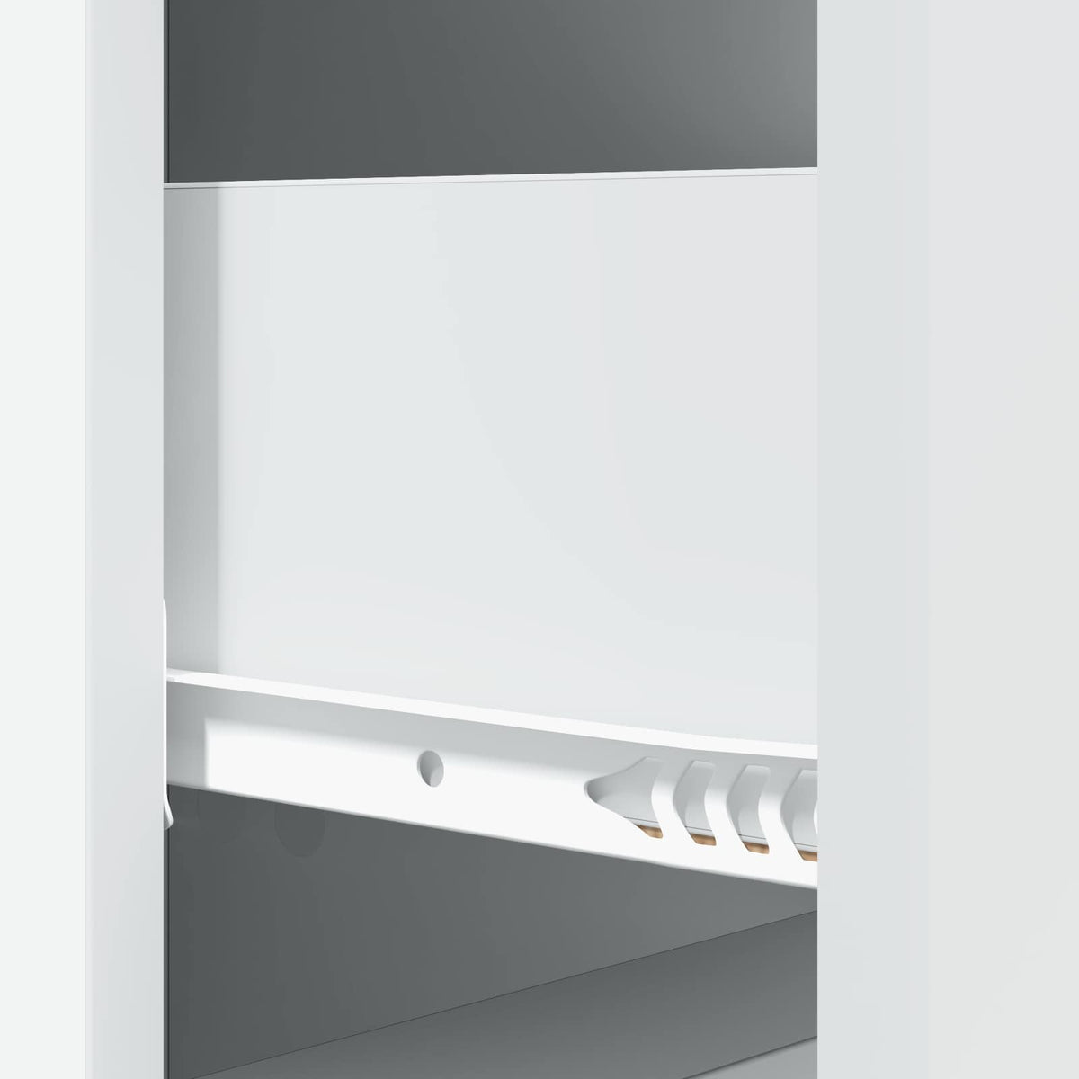 Drawer Cabinet White 33 x 34.5 x 87 cm Engineered Wood