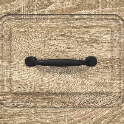 Drawer Cabinet Sonoma Oak 33 x 34.5 x 87 cm Engineered Wood