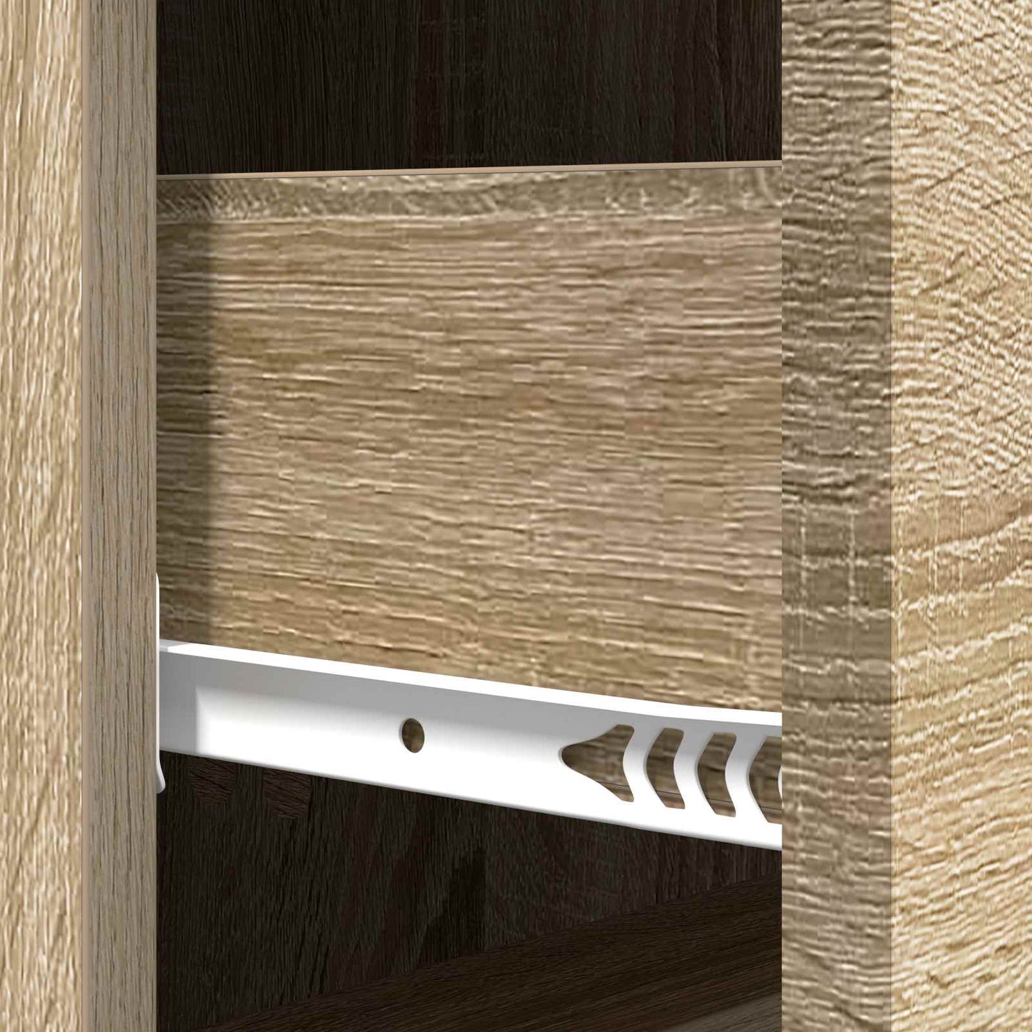 Drawer Cabinet Sonoma Oak 33 x 34.5 x 87 cm Engineered Wood