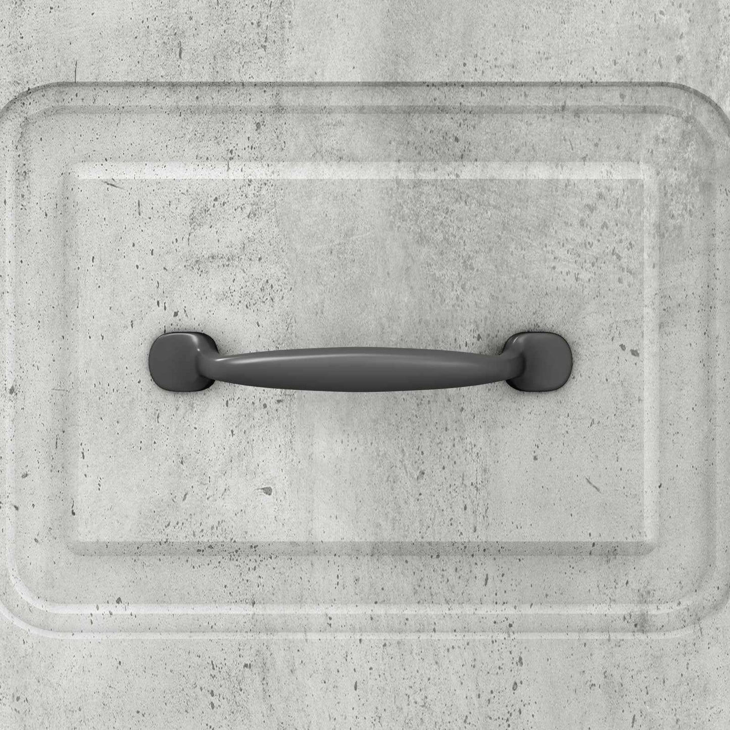 Drawer Cabinet Concrete Grey 33 x 34.5 x 87 cm Engineered Wood