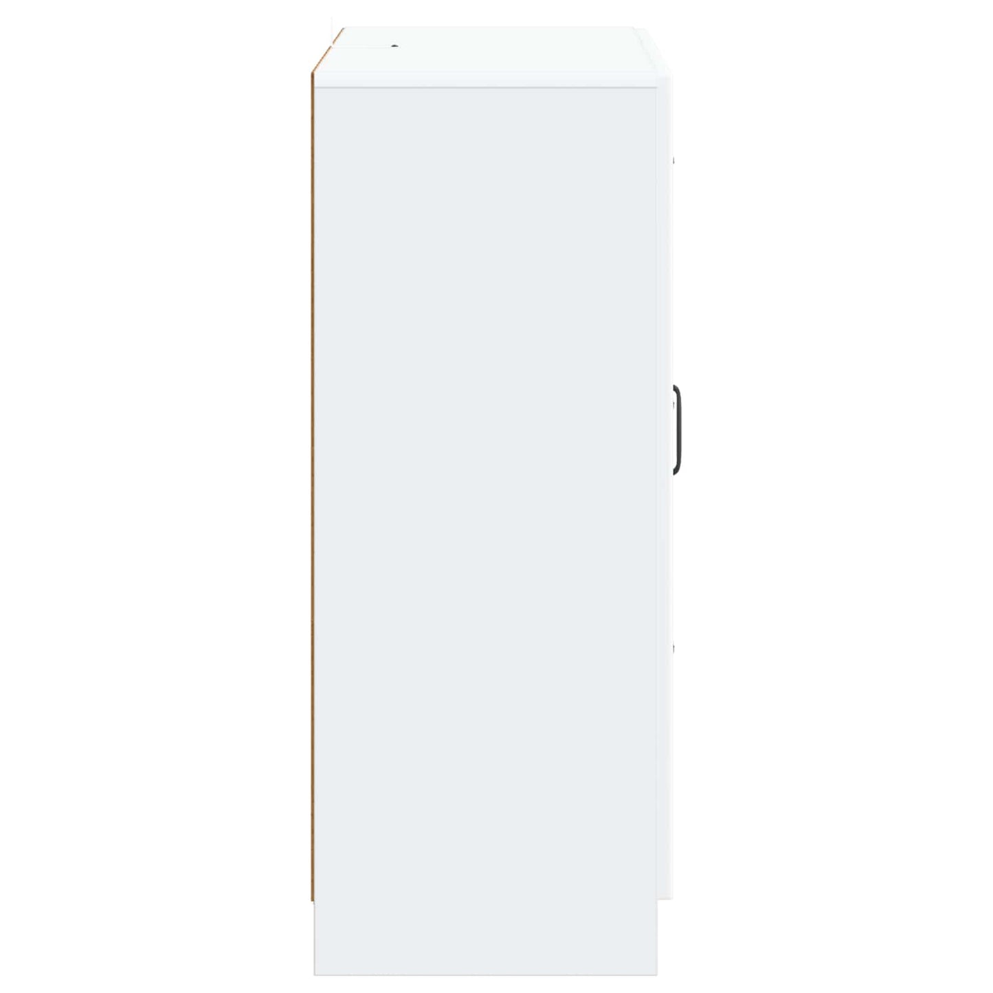 Sideboard White 66 x 34.5 x 87 cm Engineered Wood