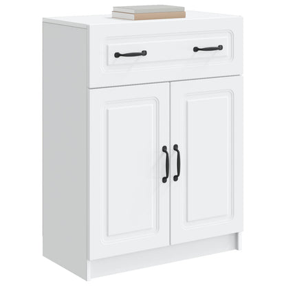 Sideboard White 66 x 34.5 x 87 cm Engineered Wood
