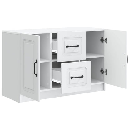 Sideboard White 89 x 34.5 x 57 cm Engineered Wood