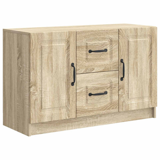Sideboard Sonoma Oak 89 x 34.5 x 57 cm Engineered Wood