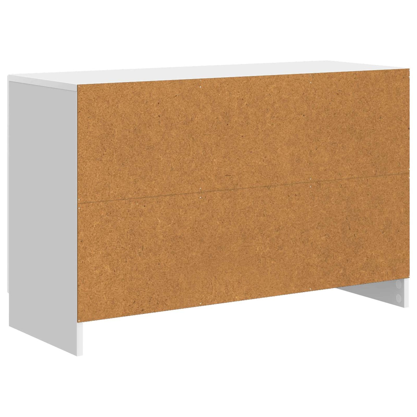 Sideboard High Gloss White 89 x 34.5 x 57 cm Engineered Wood