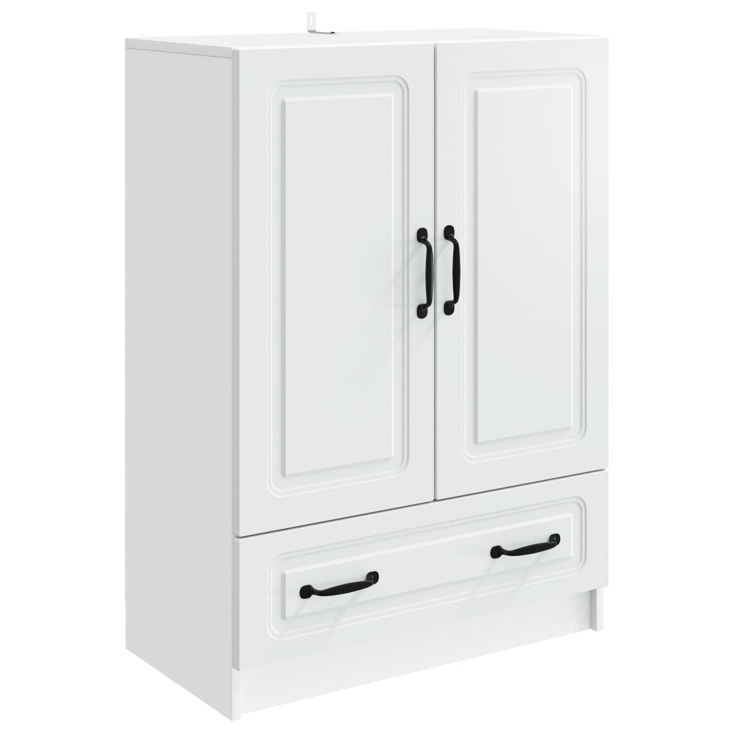 Sideboard White 66 x 34.5 x 92 cm Engineered Wood