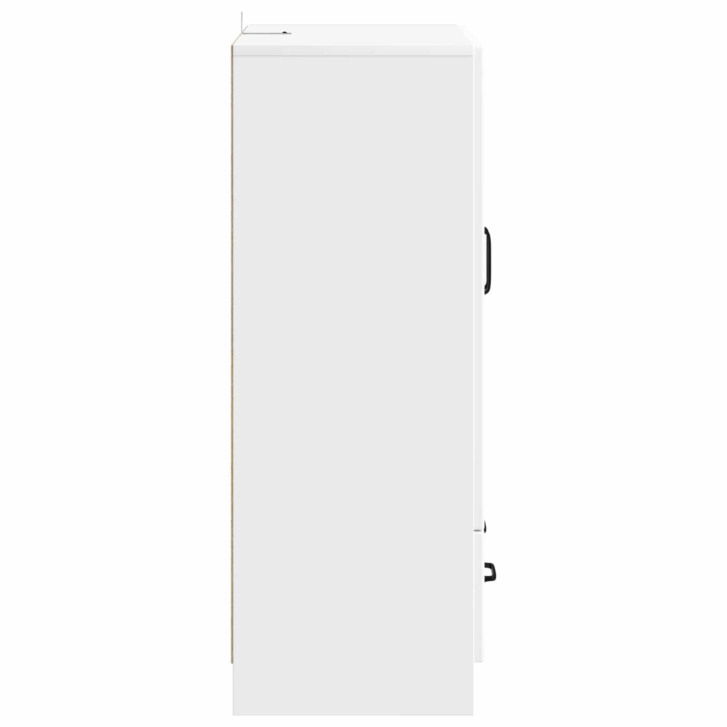 Sideboard White 66 x 34.5 x 92 cm Engineered Wood