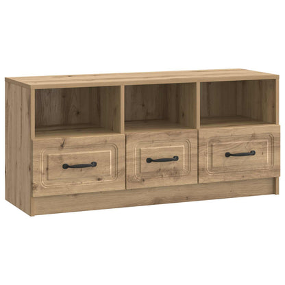TV Cabinet 102 x 34.5 x 47 cm Artisan Oak Engineered Wood