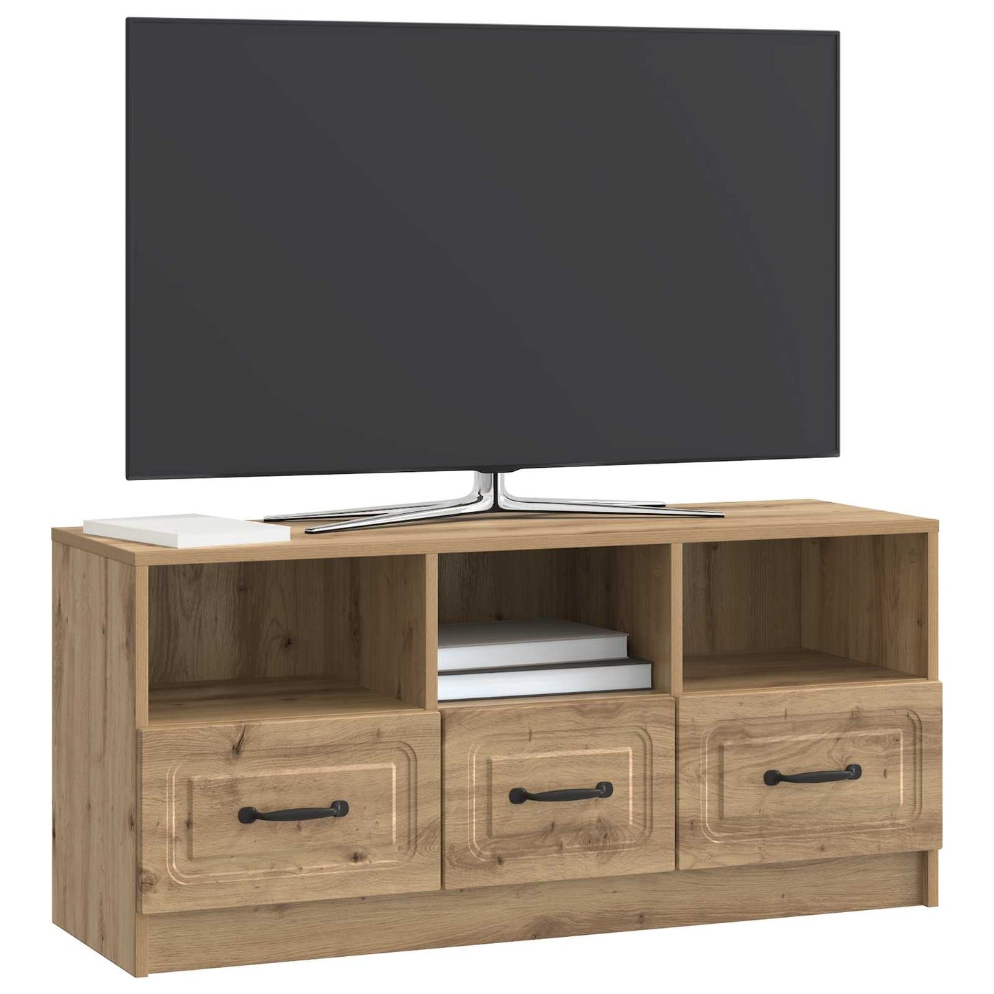 TV Cabinet 102 x 34.5 x 47 cm Artisan Oak Engineered Wood