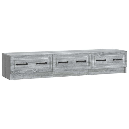 TV Cabinet Grey Sonoma 147 x 34.5 x 27 cm Engineered Wood