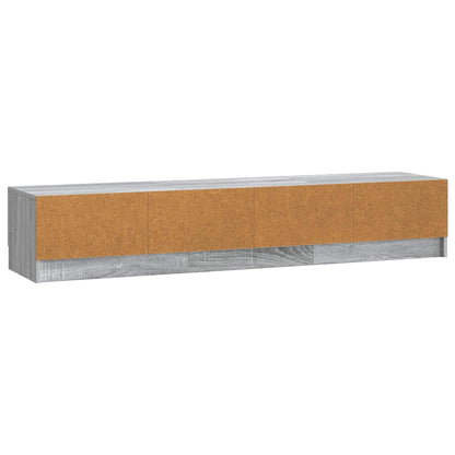 TV Cabinet Grey Sonoma 147 x 34.5 x 27 cm Engineered Wood
