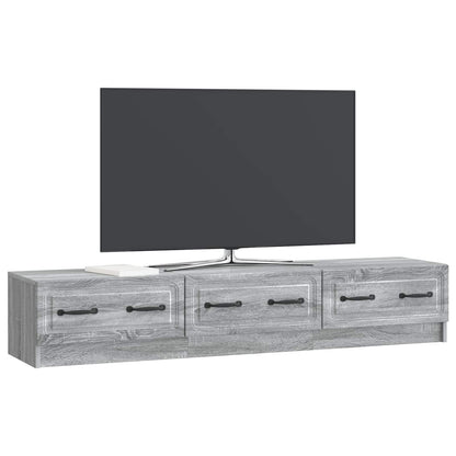 TV Cabinet Grey Sonoma 147 x 34.5 x 27 cm Engineered Wood