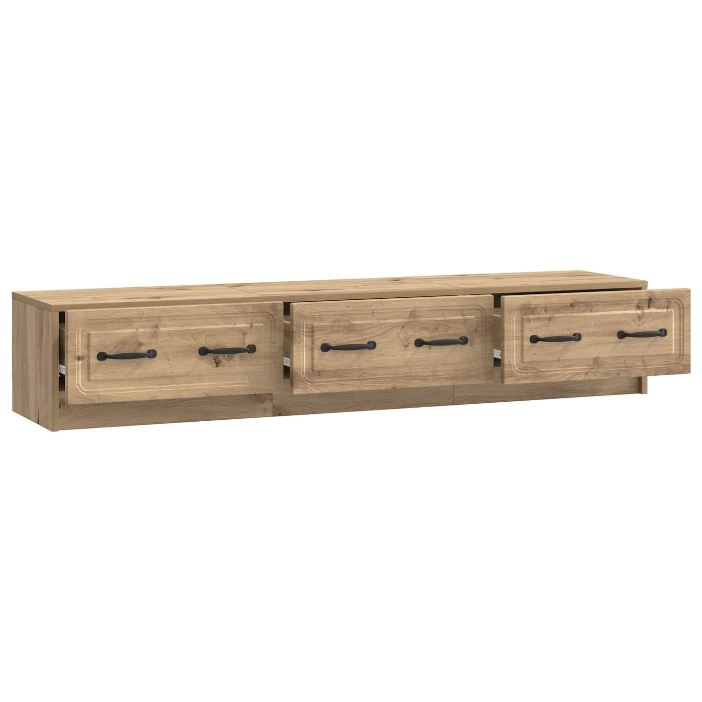TV Cabinet 147 x 34.5 x 27 cm Artisan Oak Engineered Wood